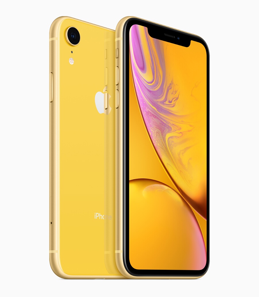 Apple iPhone XR yellow